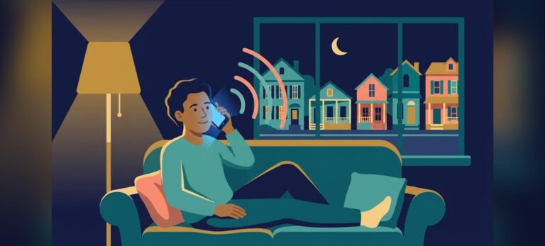 24/7 mortgage prequalification hotline caller on the phone at night