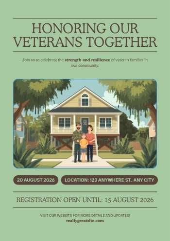 New Orleans VA one-time close construction loans illustration of a veteran family building a new elevated home