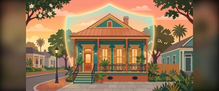 New Orleans FHA closing costs illustration of a New Orleans home