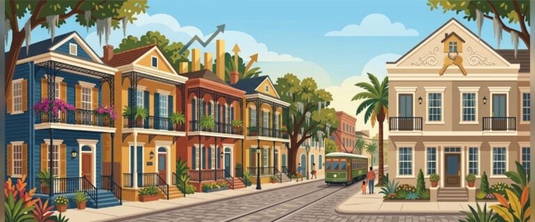 New Orleans LA DSCR loans investment property illustration